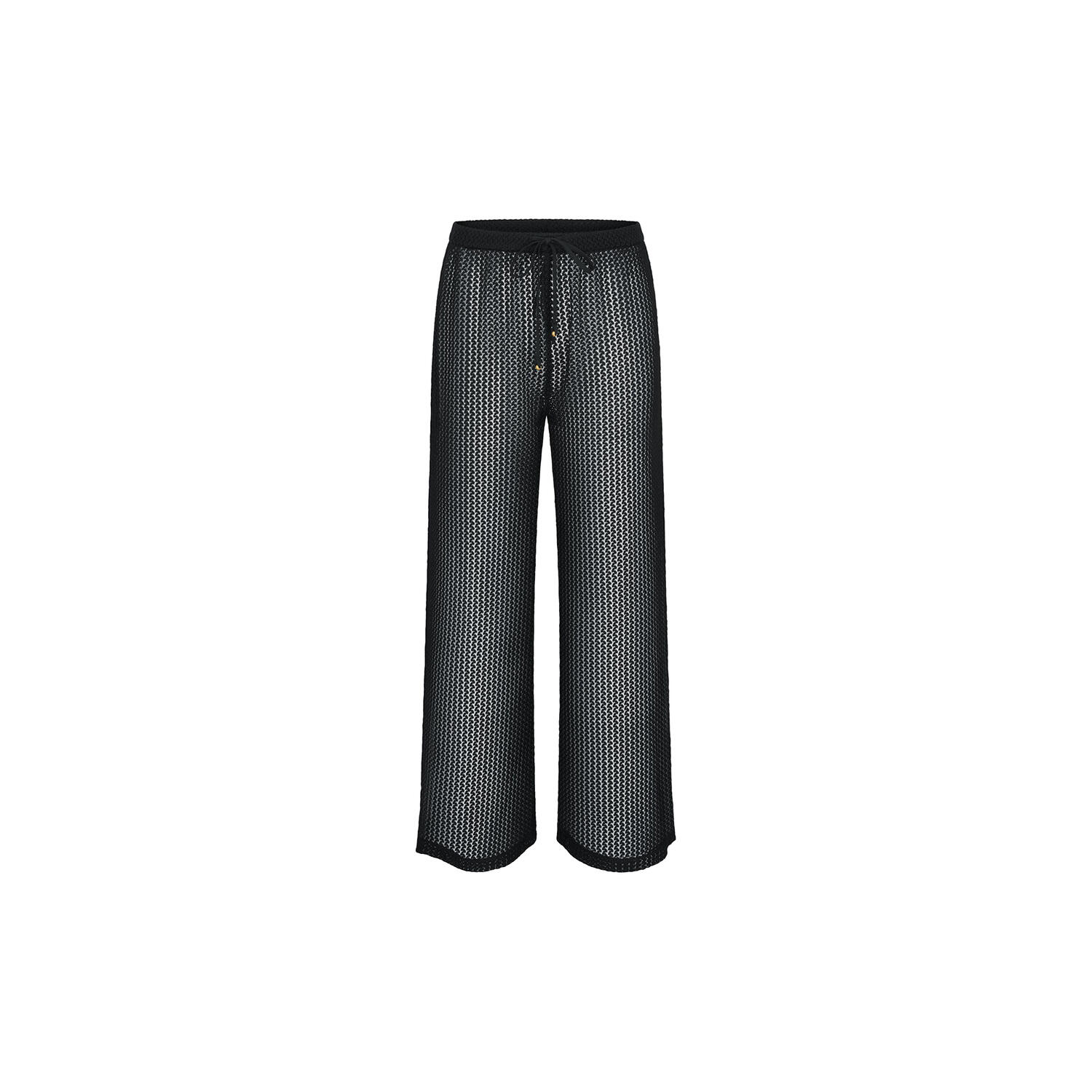 Beach MyWear Crochet Trousers, black
