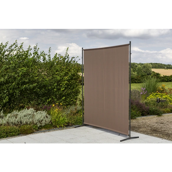 Sichtschutz, BxH: 157 x 190 cm, silberfarben