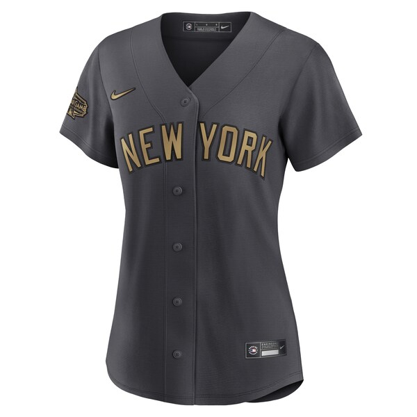 Aaron Judge New York Yankees Nike Women's 2022 MLB All-Star Game Replica Player Jersey - Charcoal