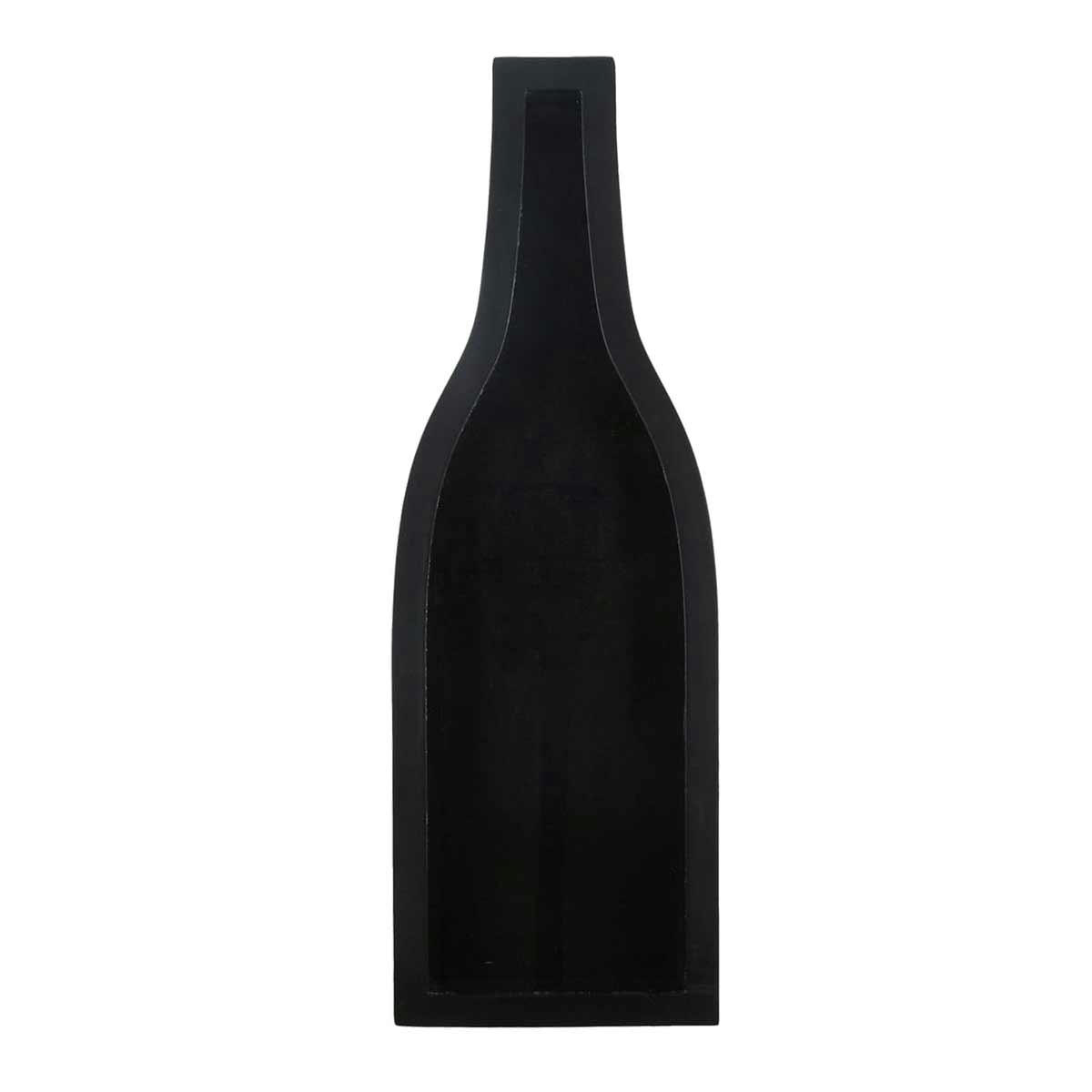 - Collecteur de Bouchons de Vin en bois noir