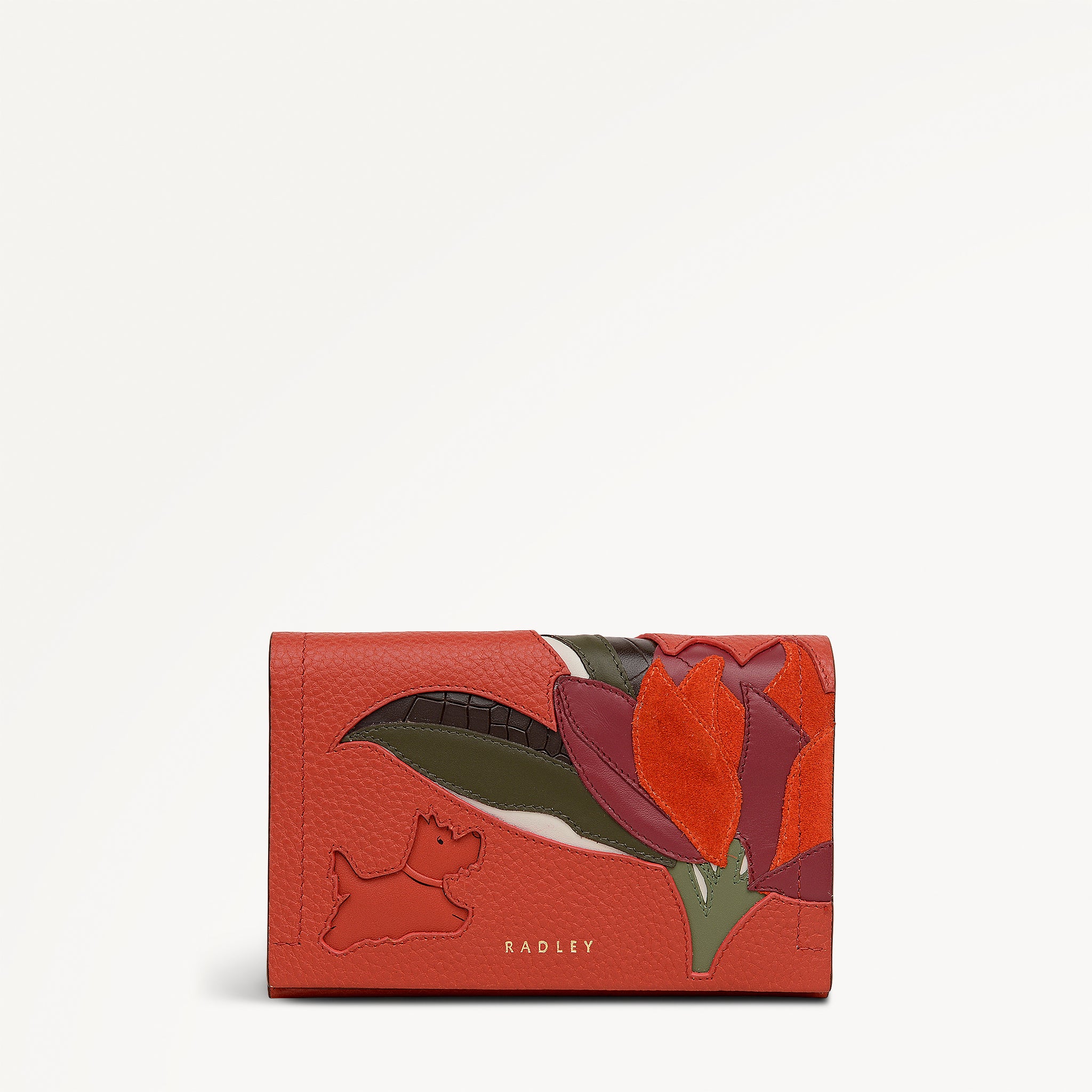 Nature Blooms Medium Flapover Purse - OSE18701
