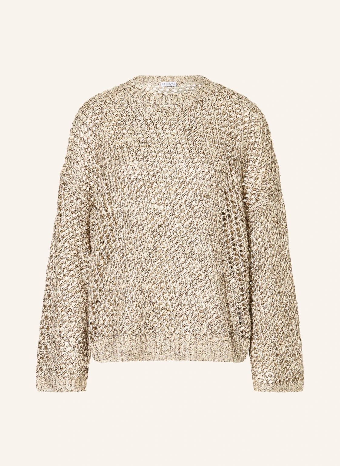 BRUNELLO CUCINELLI Pullover mit Leinen und Seide
