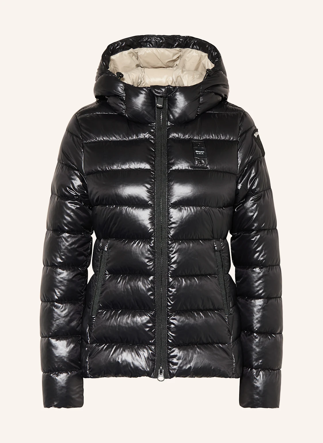Blauer Steppjacke CAROLL mit DUPONT™ SORONA®-Isolierung