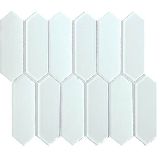Emser Tile Charisma - 10" x 12" Herringbone Backsplash Mosaic Tile -