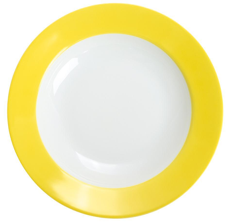 Kahla Pronto Suppenteller 22 cm in sunny yellow