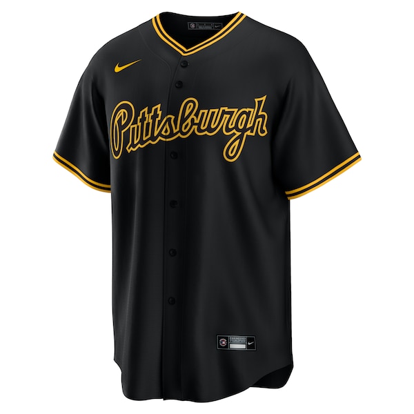 Paul Skenes Pittsburgh Pirates Nike Alternate 2 Replica Jersey - Black