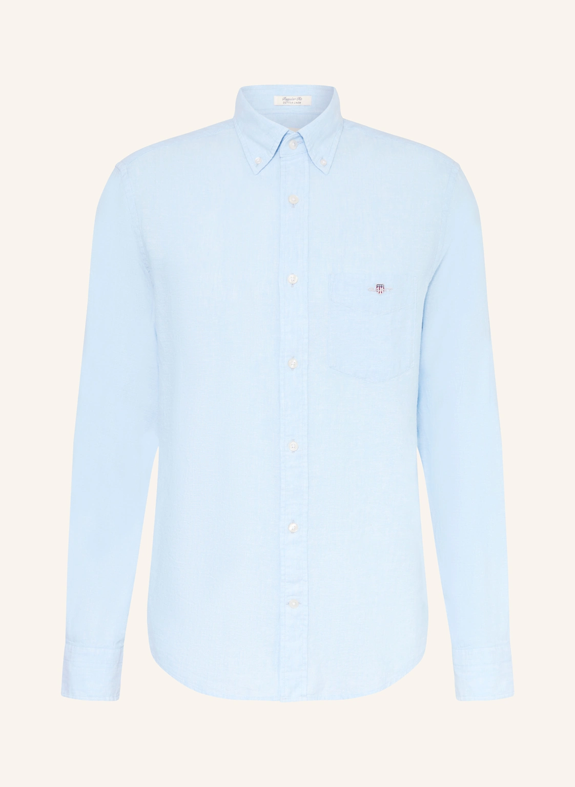 GANT Hemd Regular Fit mit Leinen