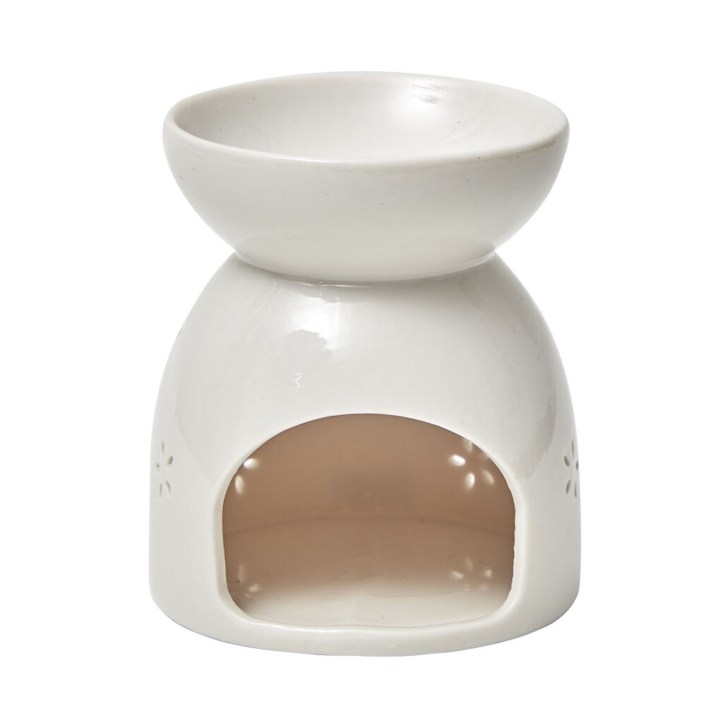 Br&ucirc;le parfum céramique blanc