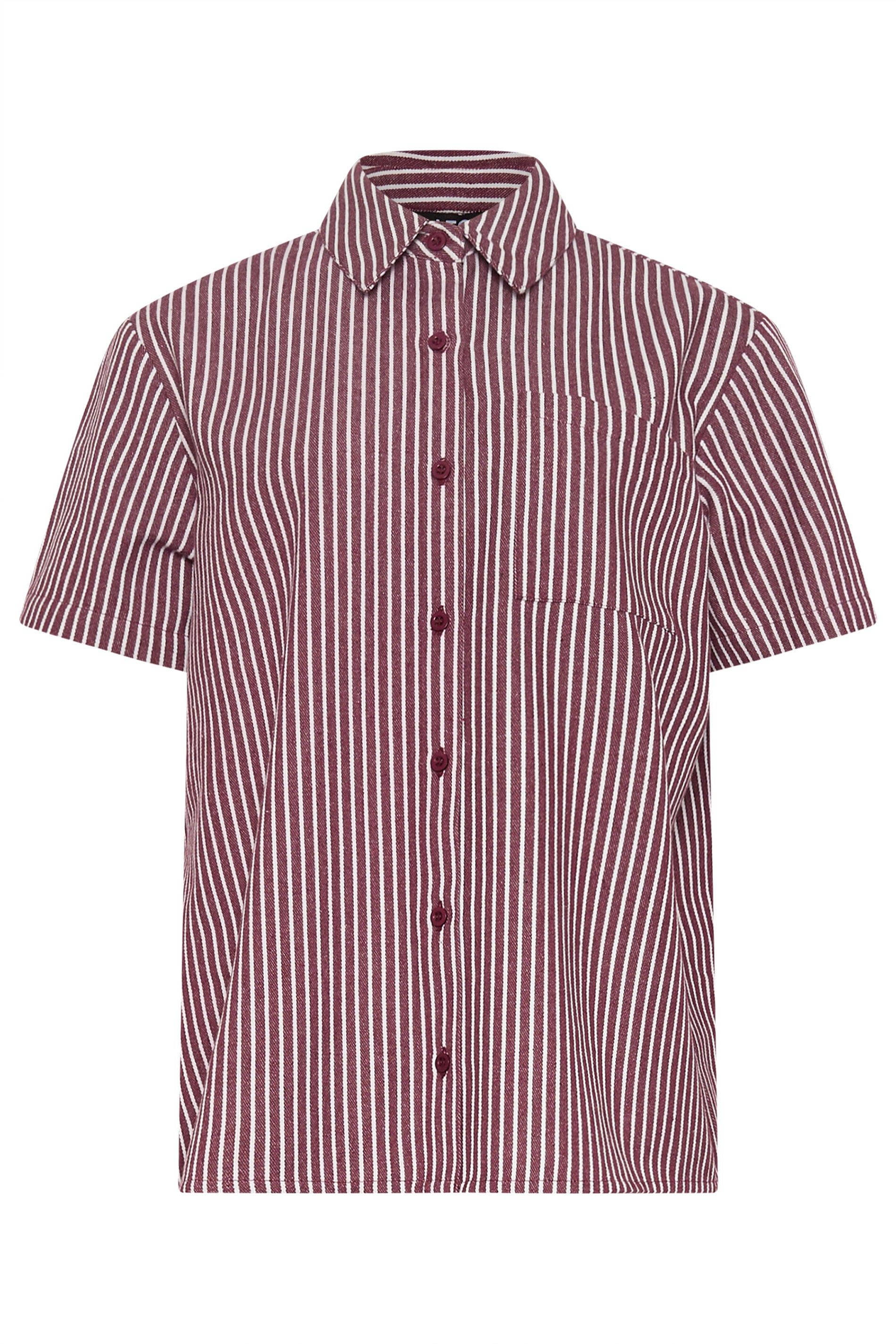 Long Tall Sally Tall Stripe Button Shirt
