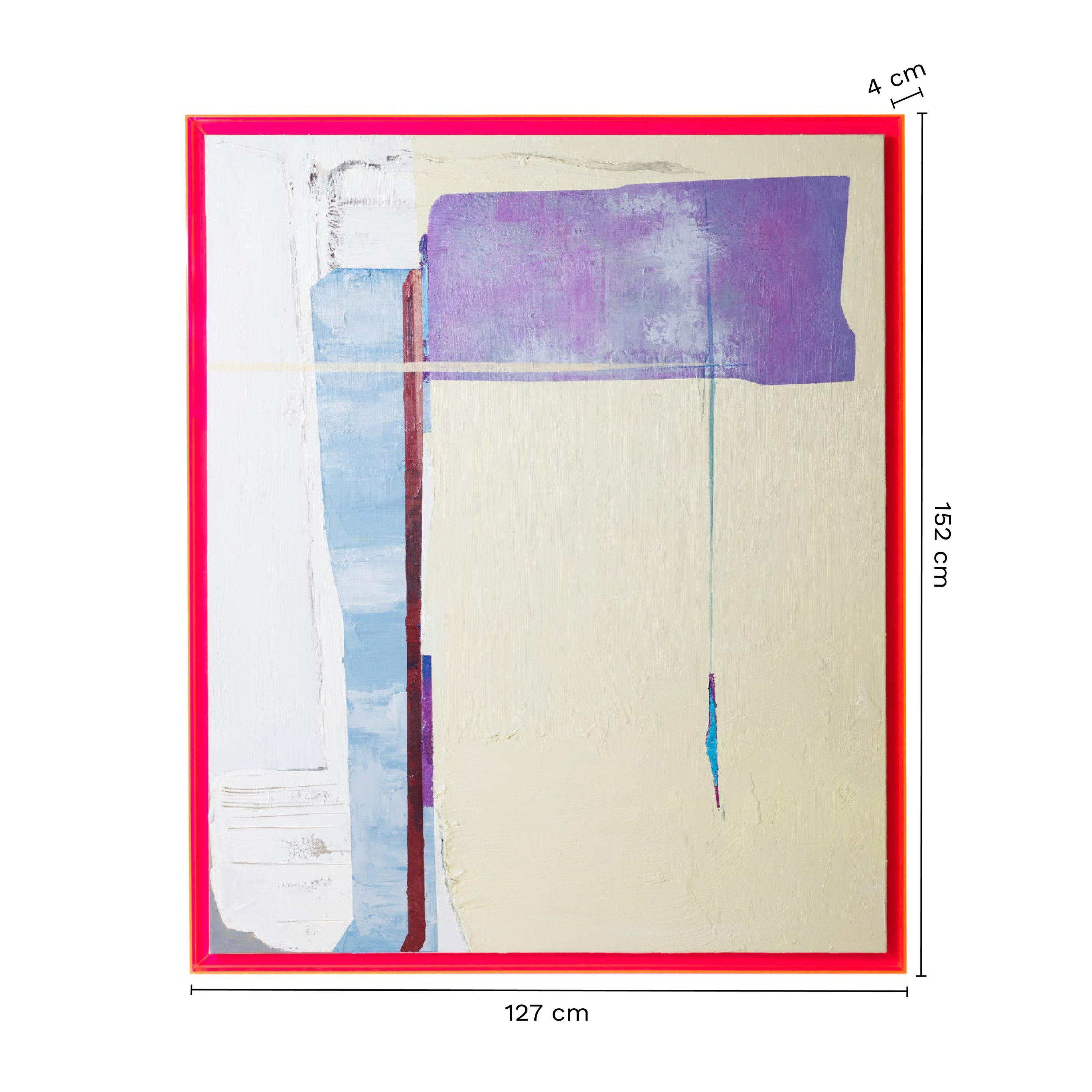 HKliving Days In The City Schilderij