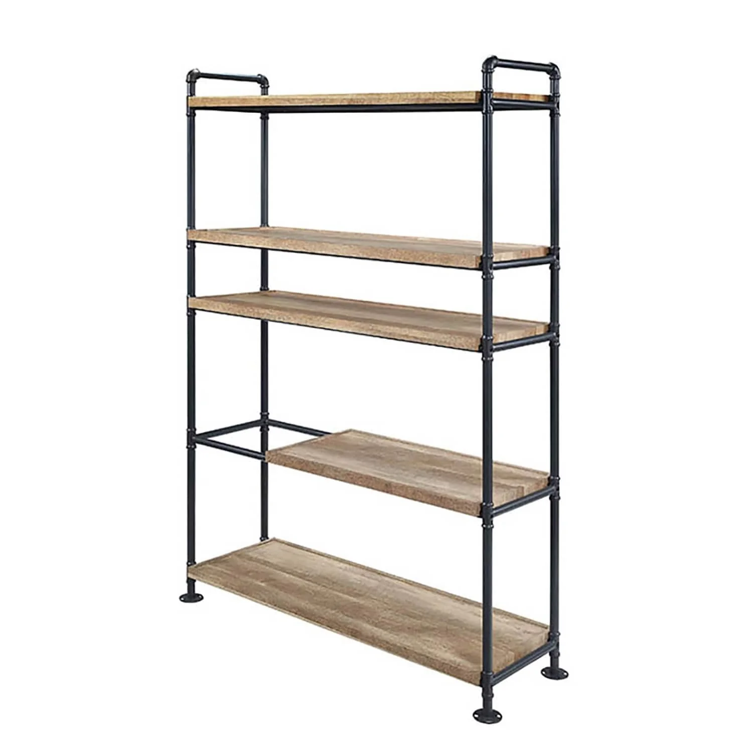 Oak and Sandy Black Bookshelf