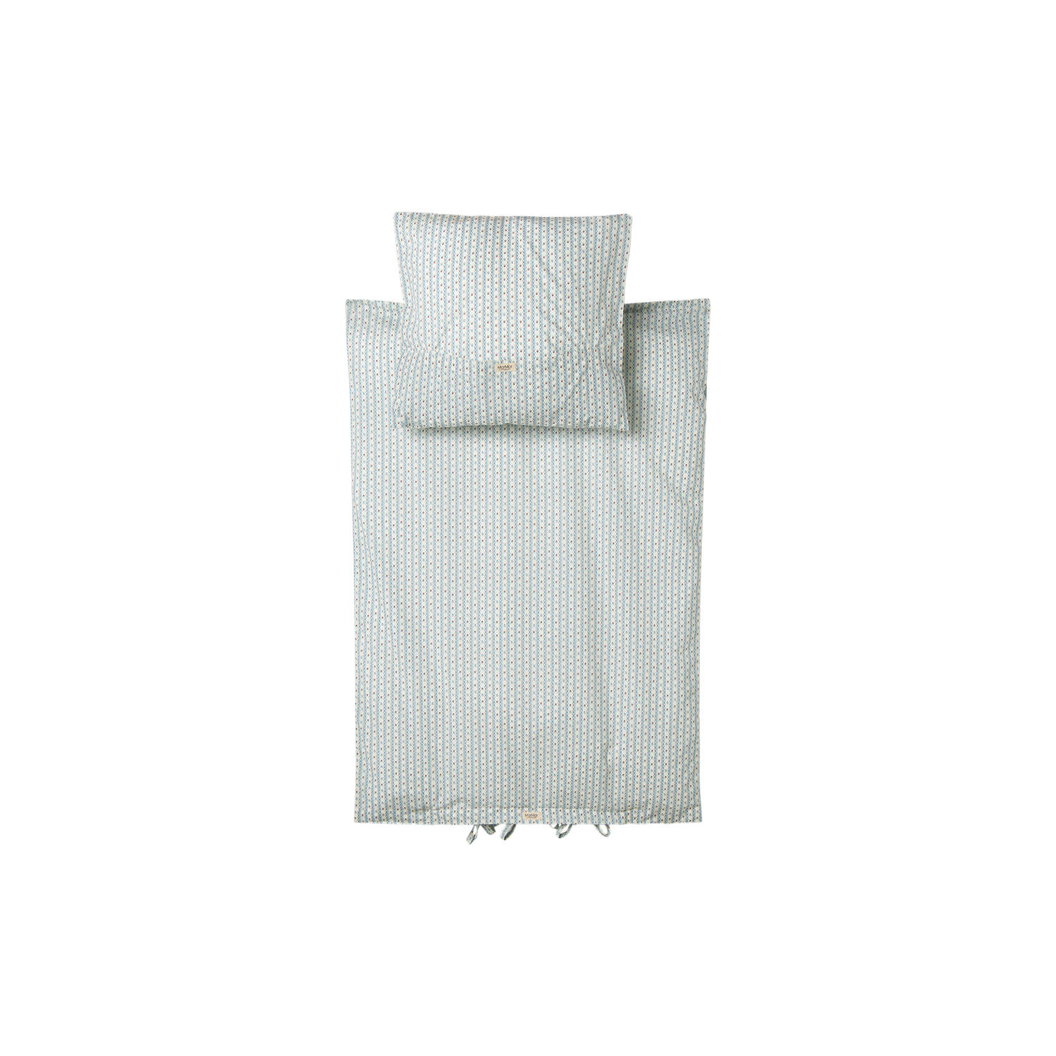Bed Linen Baby, floral stripe