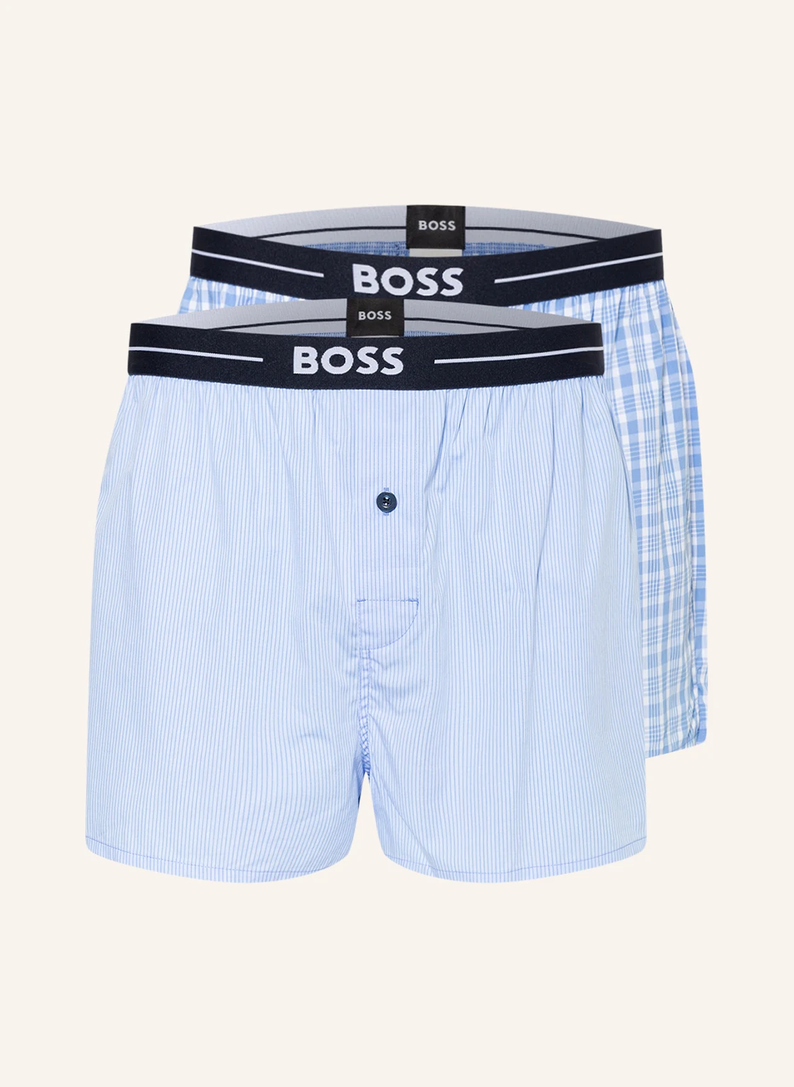 BOSS 2er-Pack Web-Boxershorts