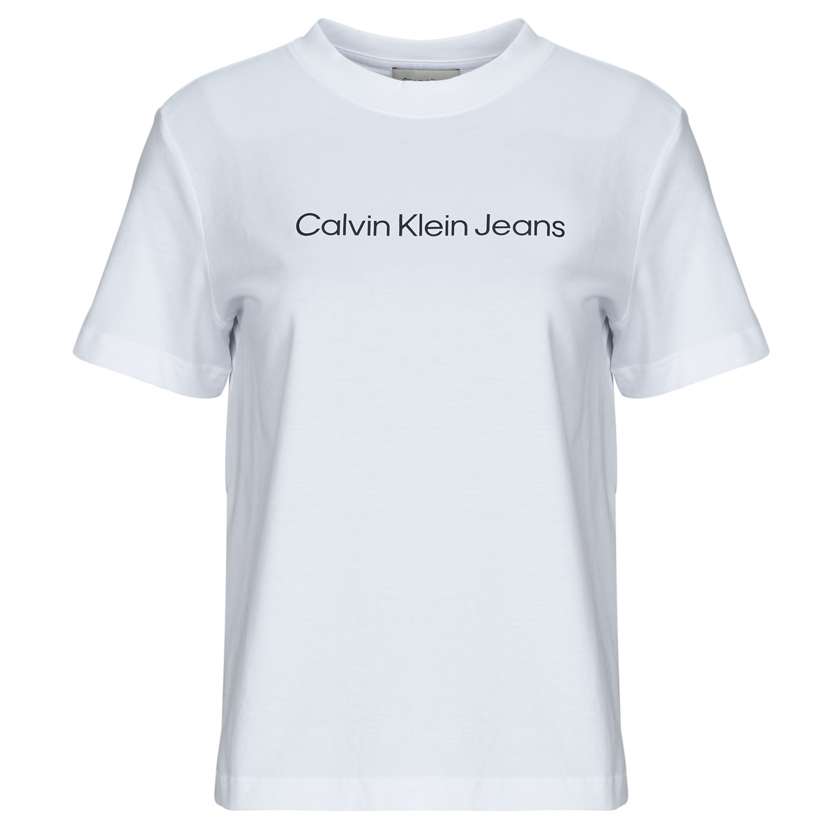 Calvin Klein Jeans - A- INST. LOGO CLASSIC TEE SS - White