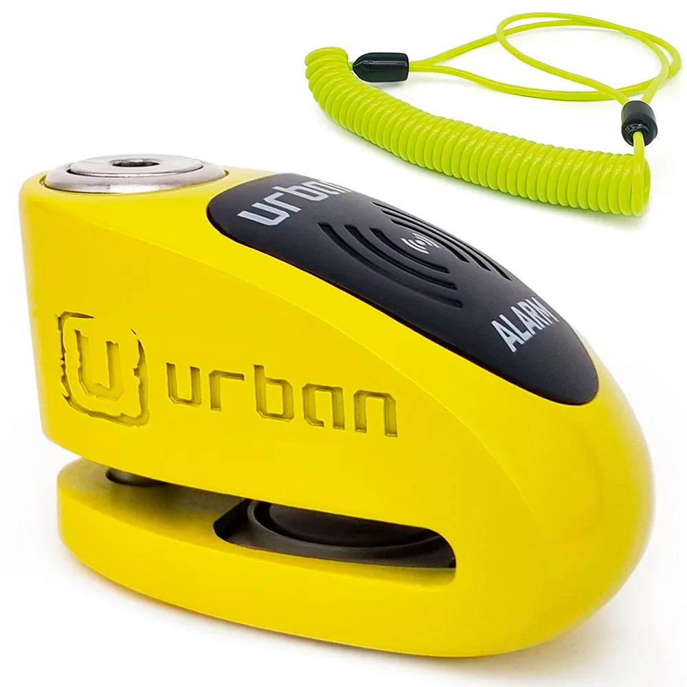 Urban Security UR910Y 10mm SRA/Sold Secure Gold alarm disc lock