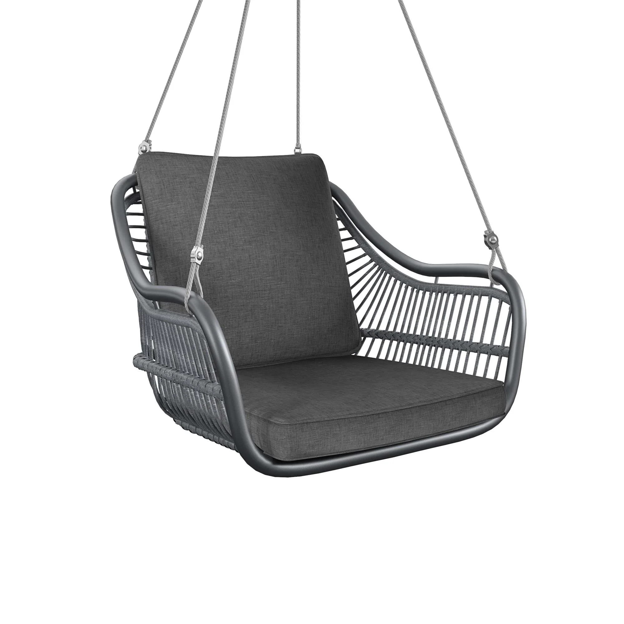 COSCO Modern Swing with Seat and Back Cushions