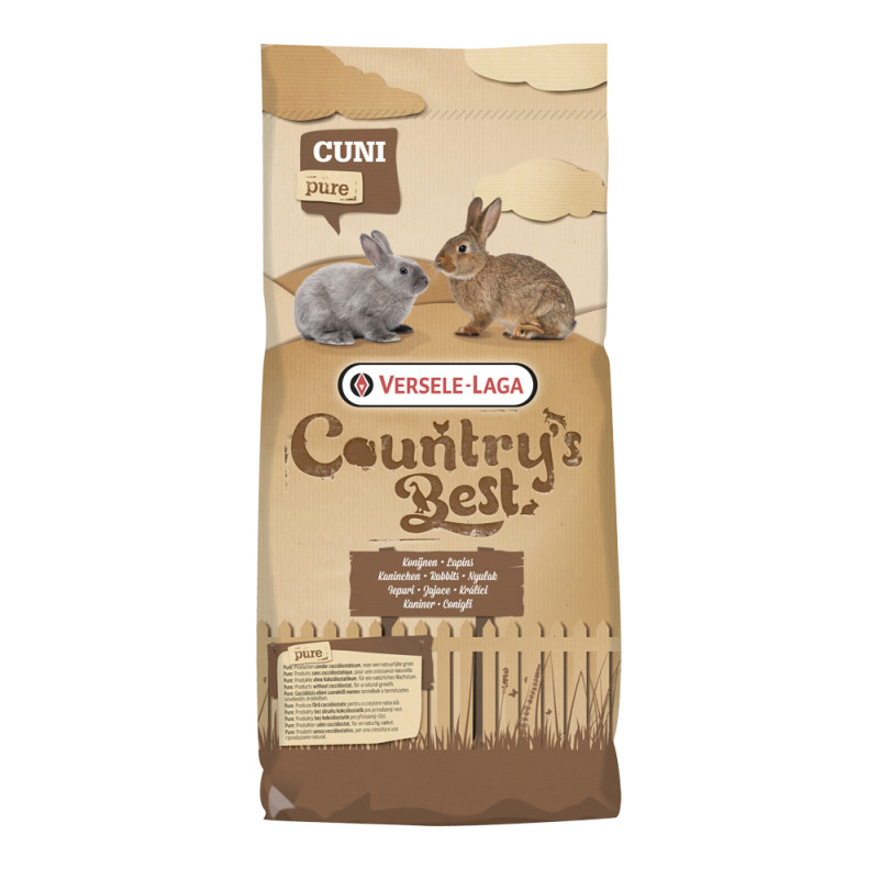 Granulé riche en fibres pour lapins Cuni Fit Pure 20 kg