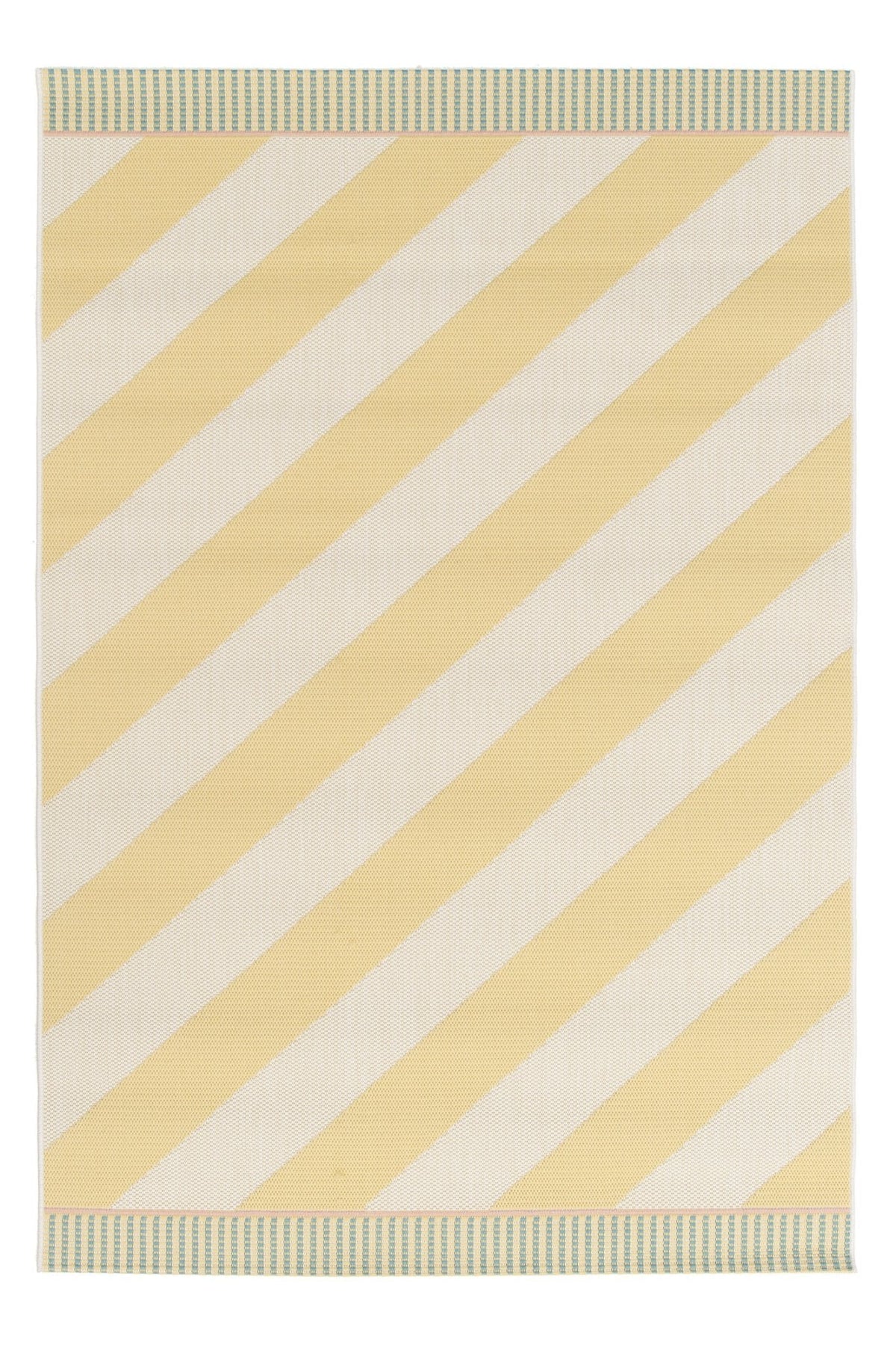 AFK Living vloerkleed Lagos - voor binnen en buiten - geel - 160 x 230 cm