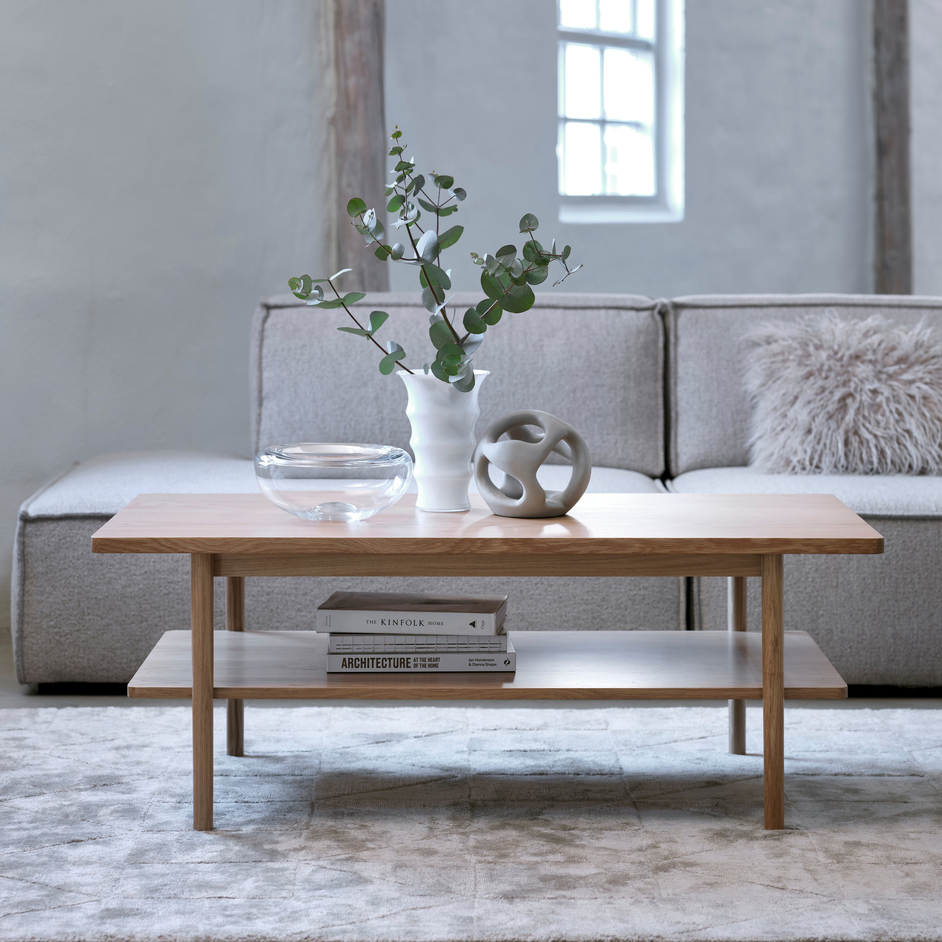 by fonQ Hedda Salontafel 120 x 60 cm - Naturel Eiken