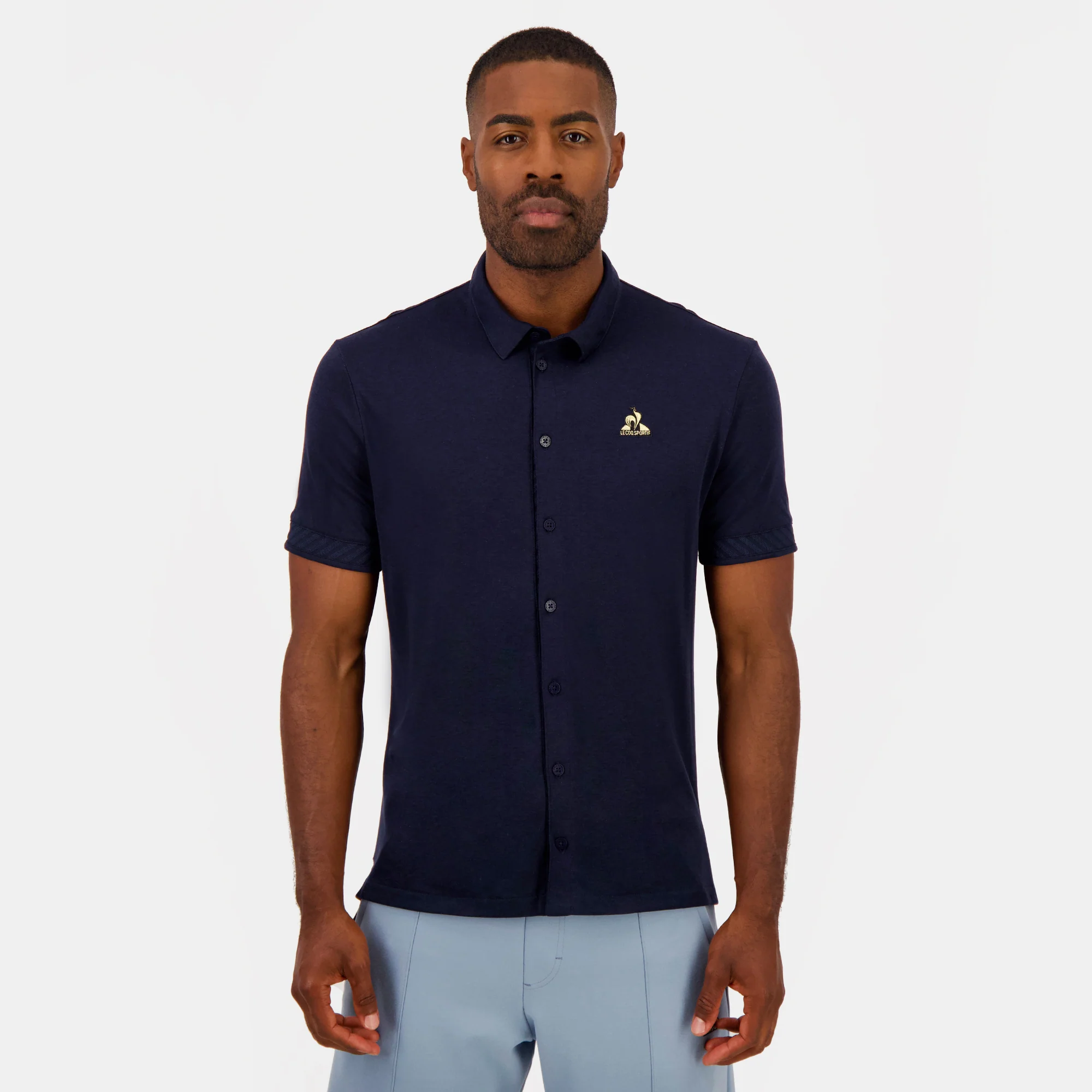 2422720-COQ D'OR Chemisette N°1 M dark velvet | Chemise manches courtes Homme