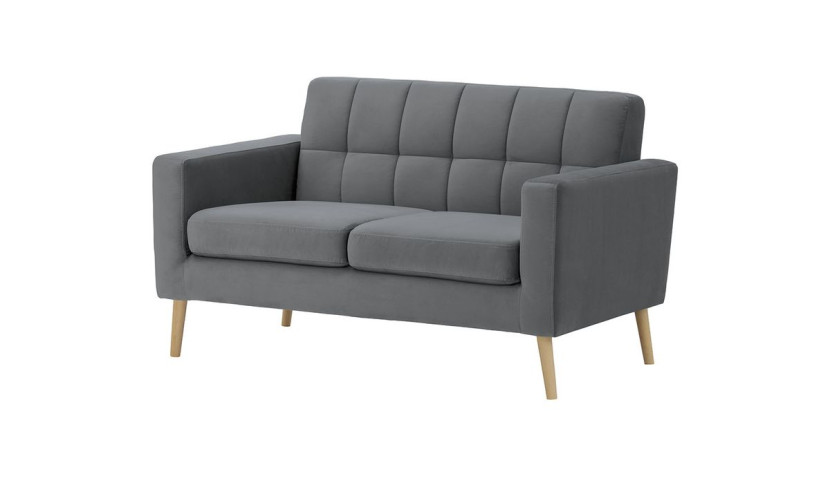 Sofa dwuosobowa Neat-Velluto 19-like oak