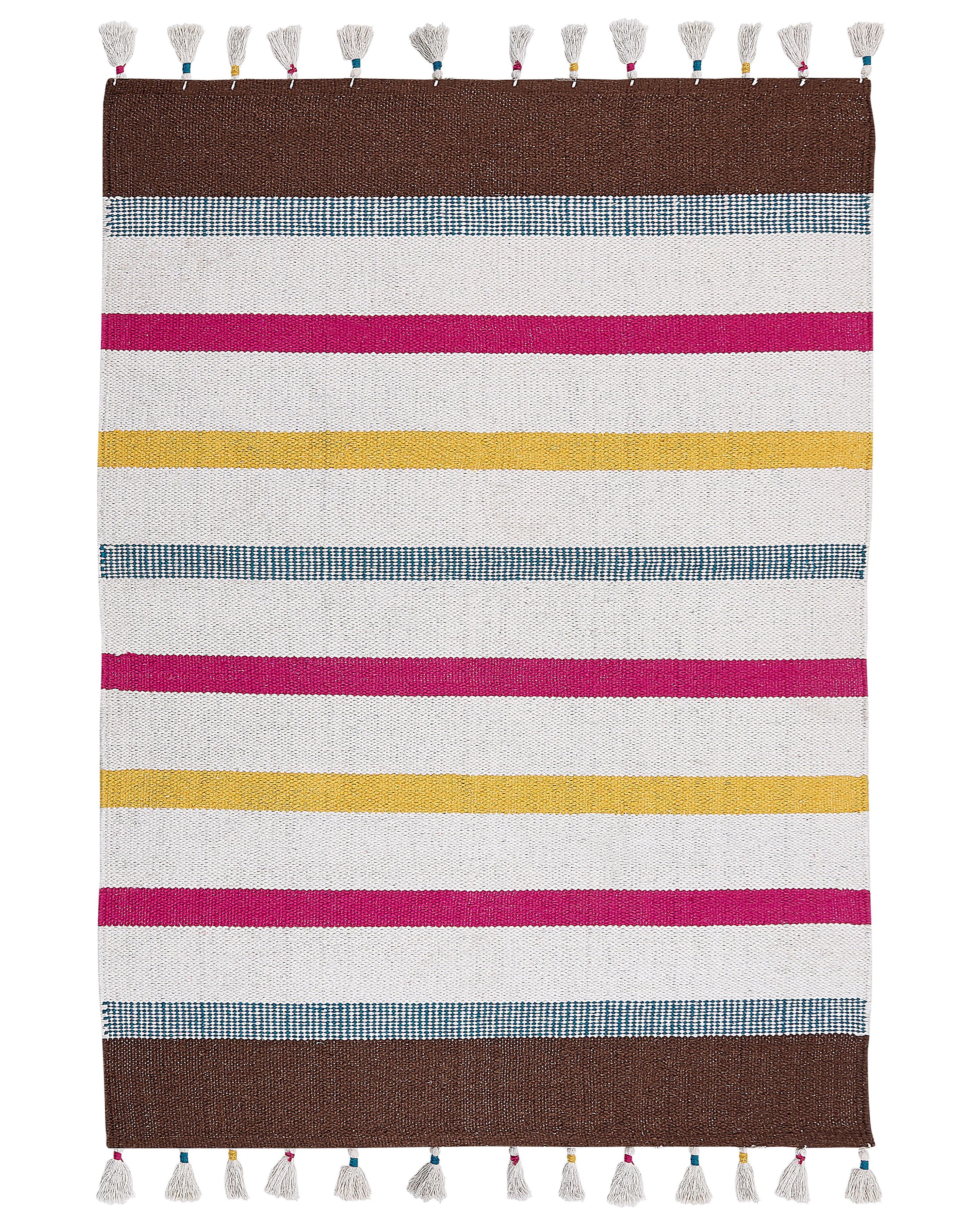 Rug HISARLI Multicolour 140 x 200 cm Cotton