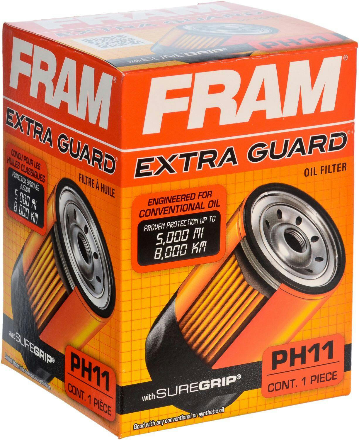 FRAM PH11 Extra Guard Oil Filter