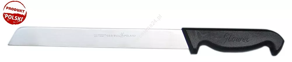 Nóż kuchenny 25 cm Glowel - Czarny 1E.PC.L250