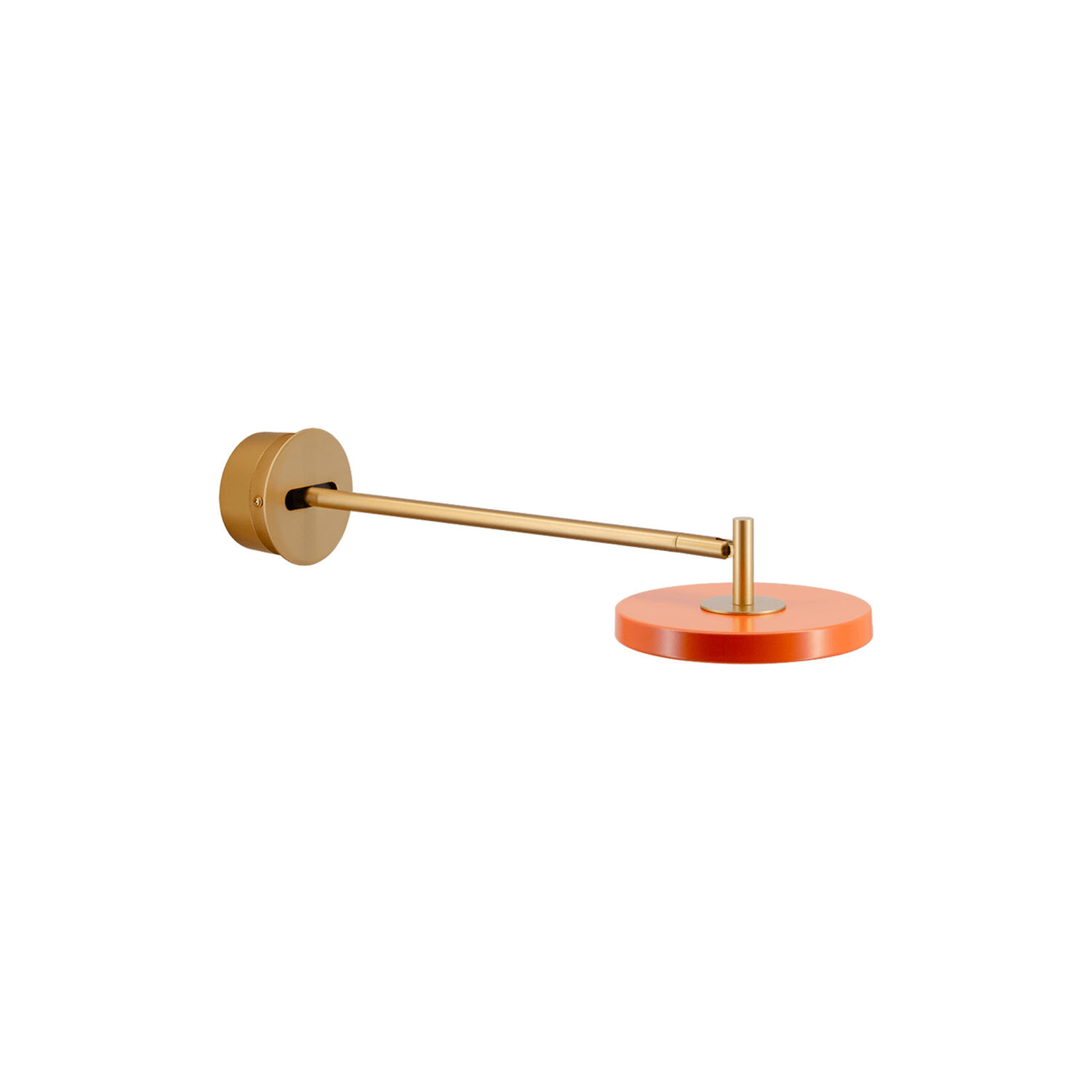 Asteria Long Wall Lamp, nuance orange