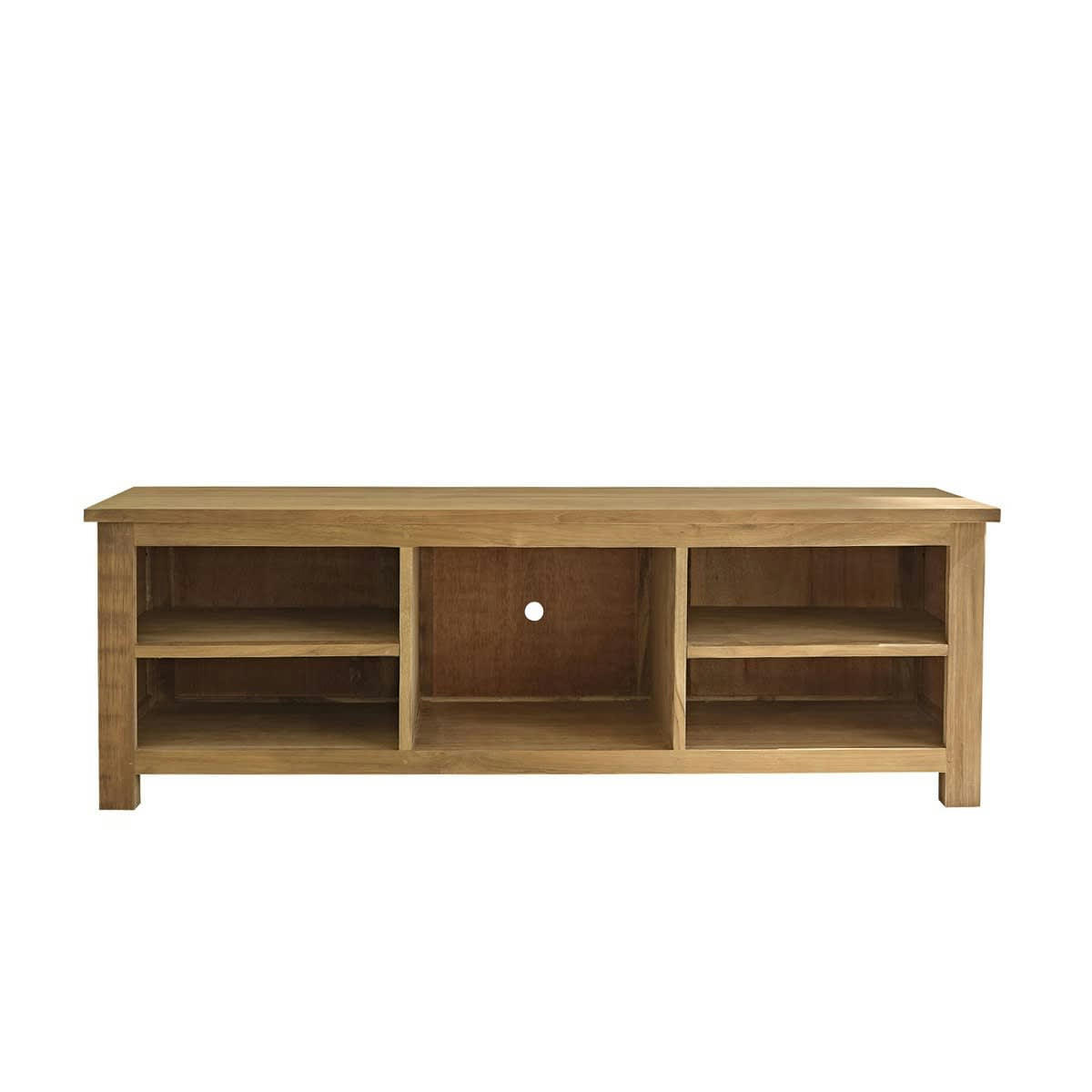 BOSTON - Meuble TV en teck massif 150 cm
