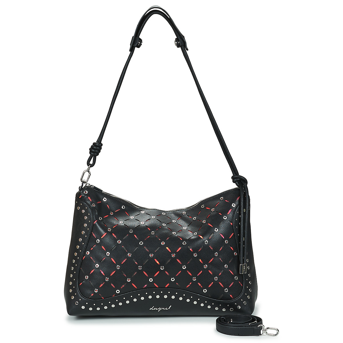 Desigual - YANKEE LEIRIA MINI - Black / Red