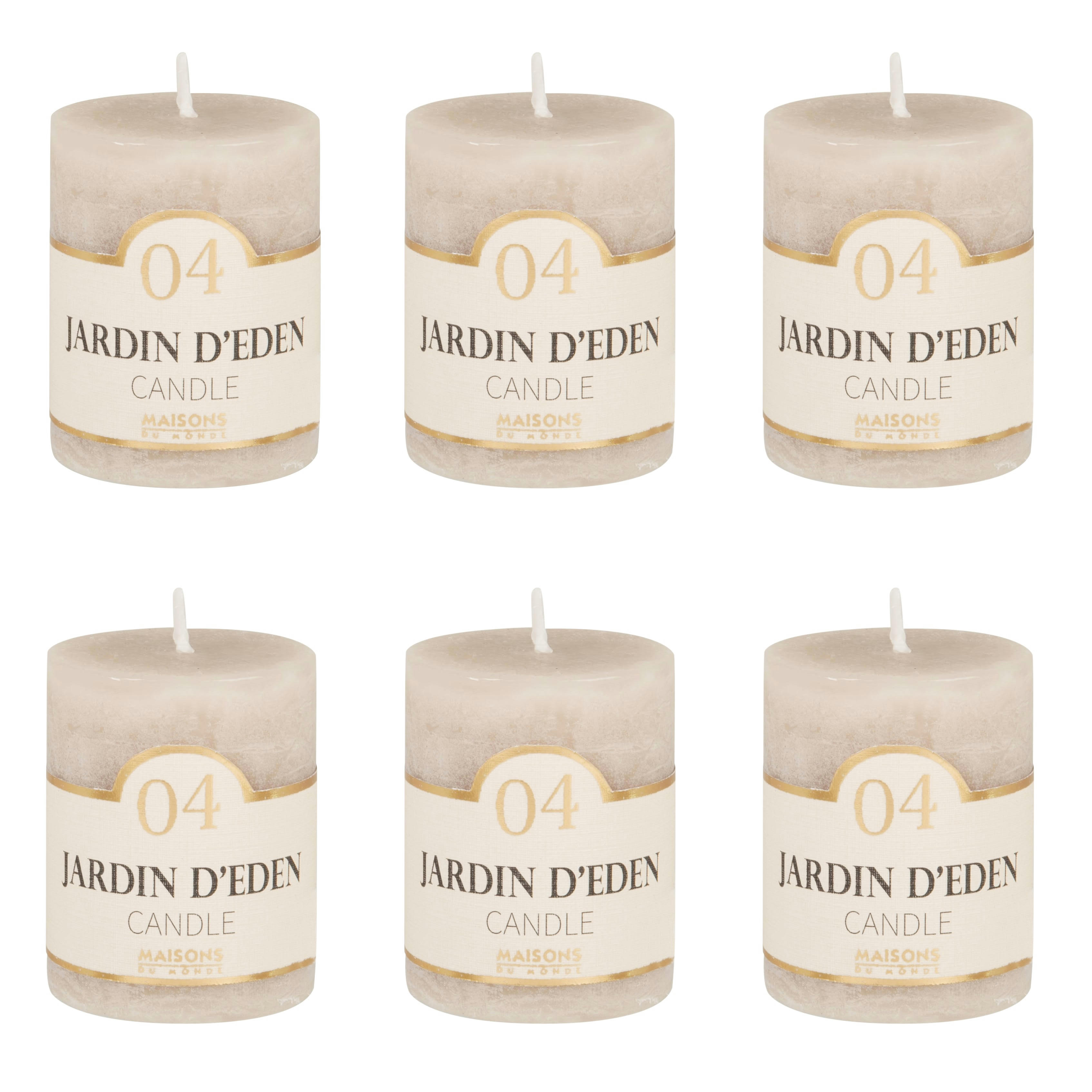 COLORAMA - Bougie parfumée taupe H6, 75g