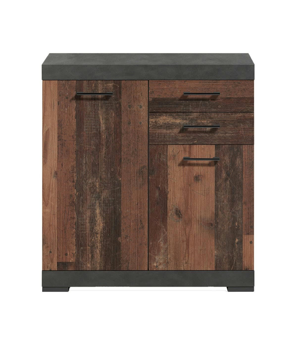 BRISTOL - Buffet avec 2 Portes et 2 Tiroirs L80cm