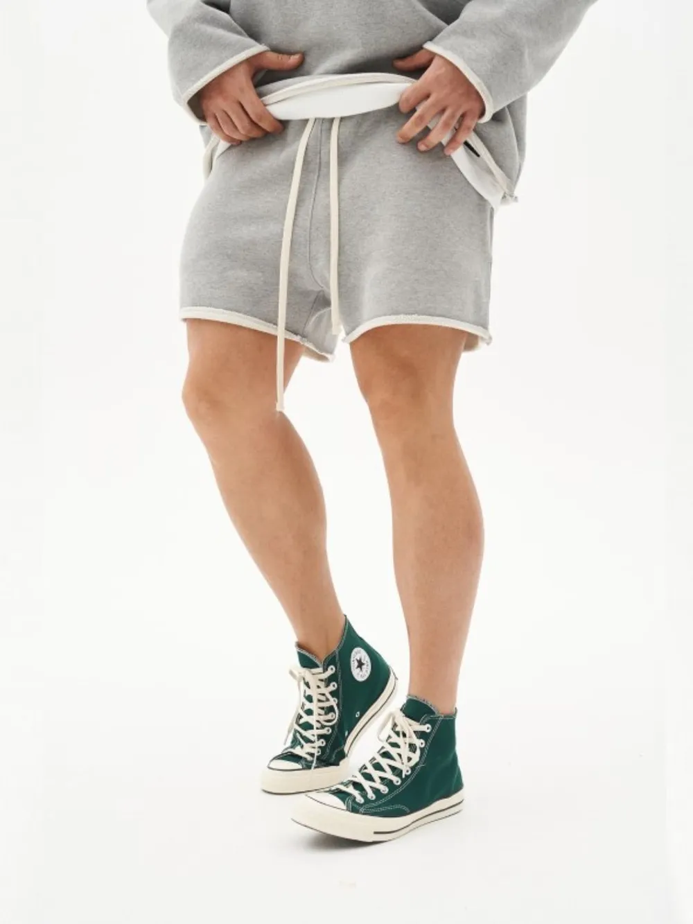 Men's Plus Size Drawstring Shorts
