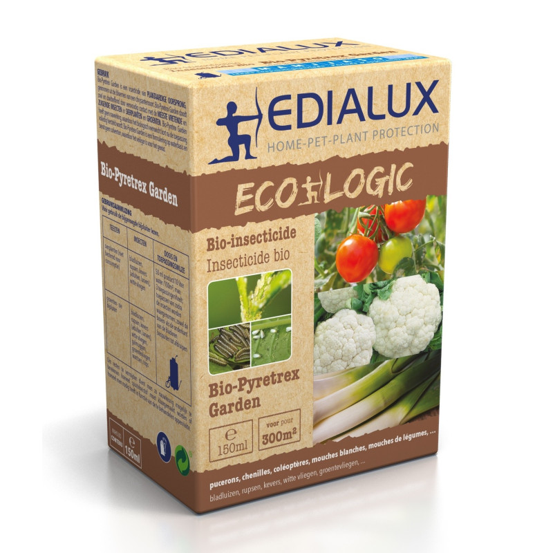 Insecticide multi-usages Bio-Pyretrex Garden 0,15 L (300m²) EDIALUX