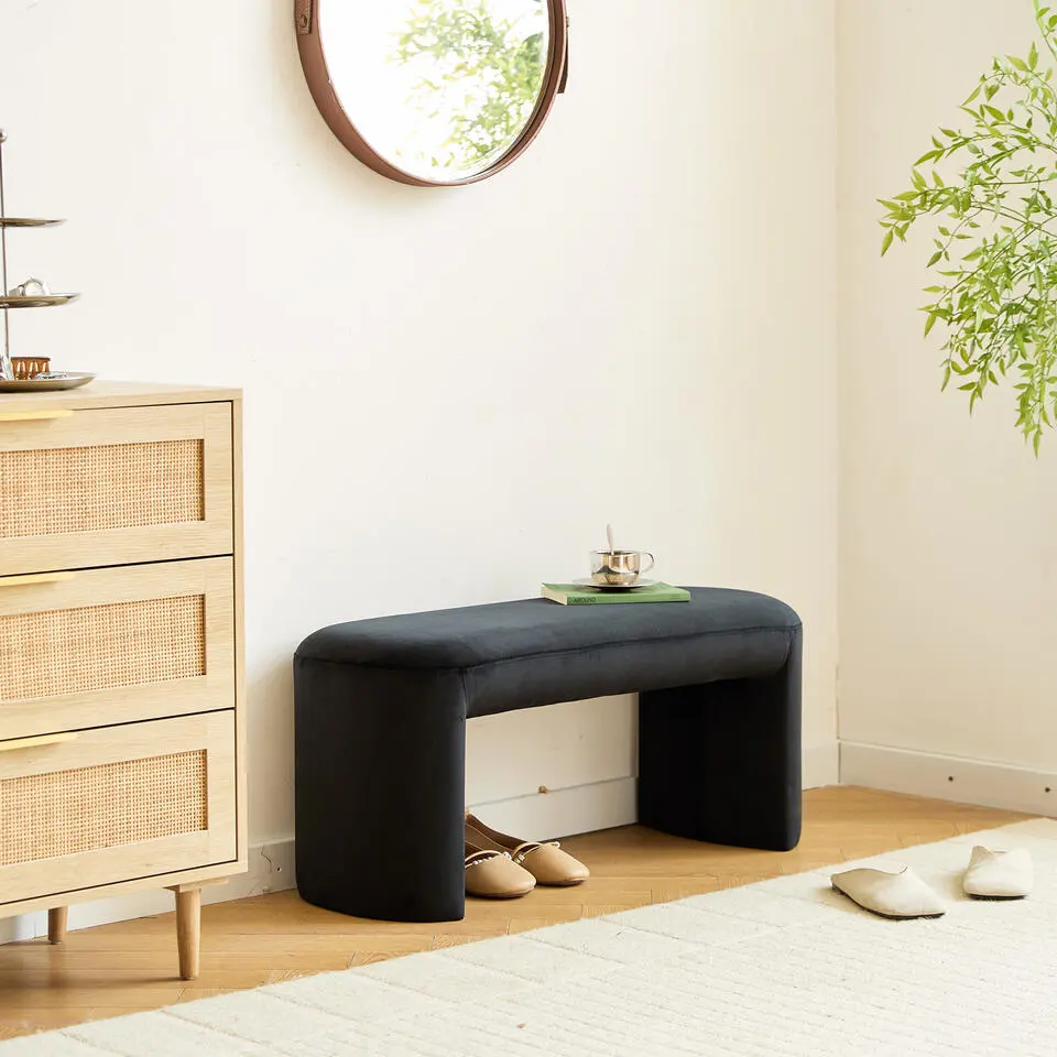 Scandinavische Design Bank van Stof