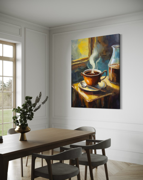 Feeby Obraz na płótnie, Herbata vintage 40x60