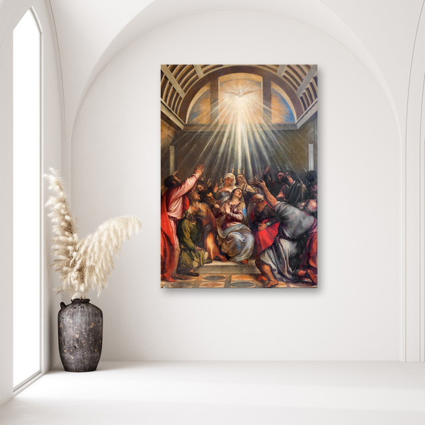 Feeby Obraz Zesłanie Ducha Świętego Tycjan Wenecja 40x60