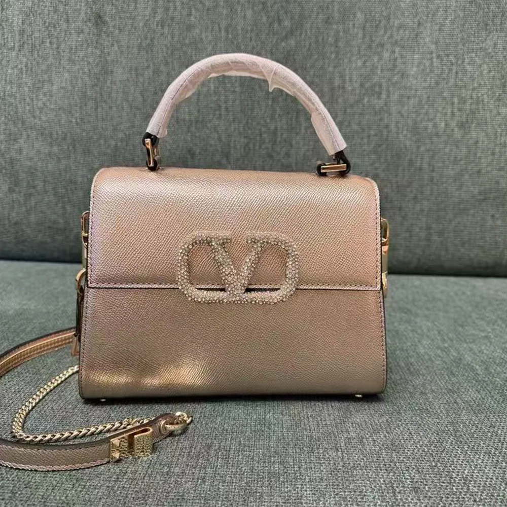 Valentino Small Vsling Handbag With Jewel Embroidery (Replica)