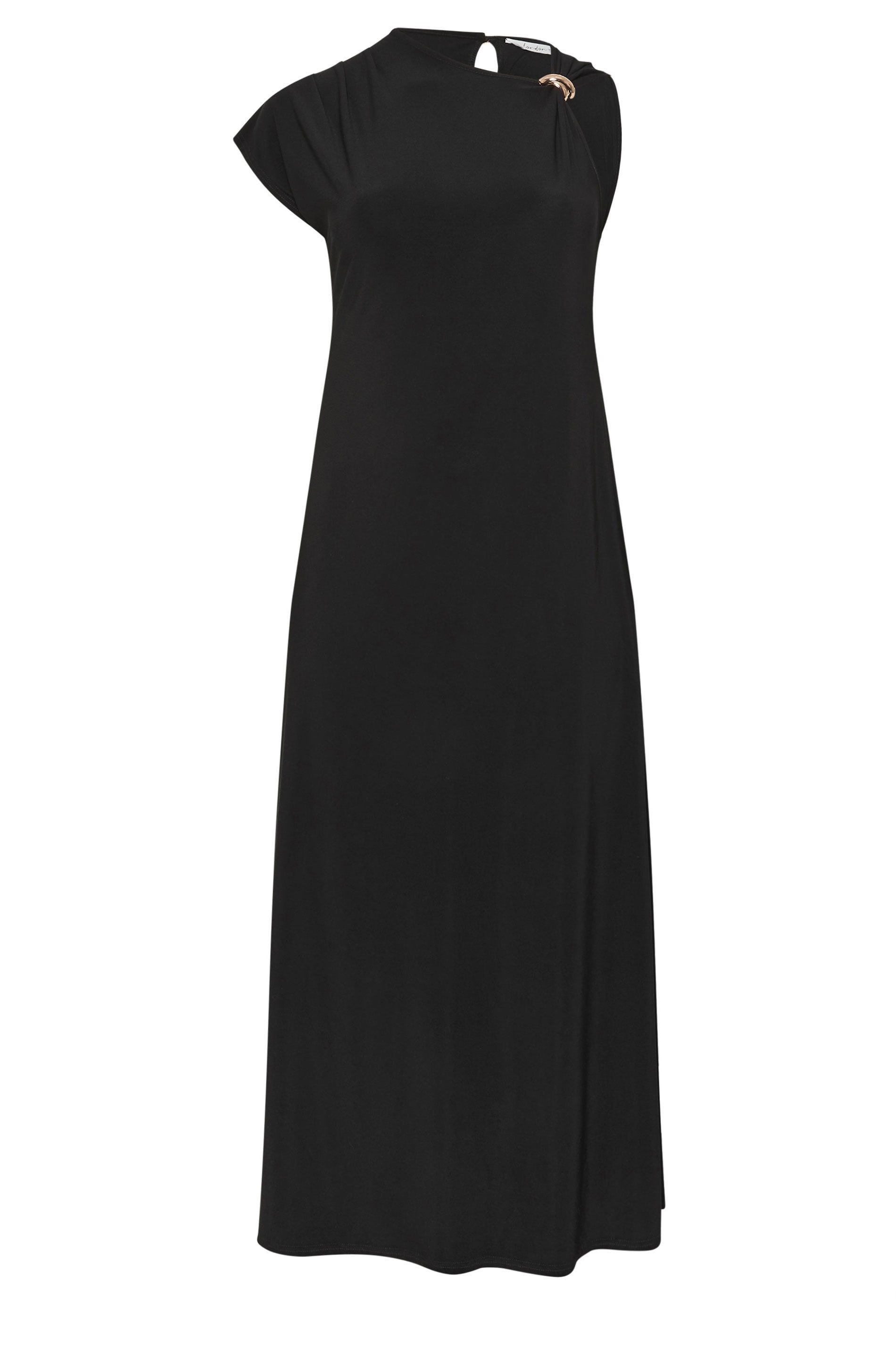 Yours Metal Buckle Detail Maxi Dress