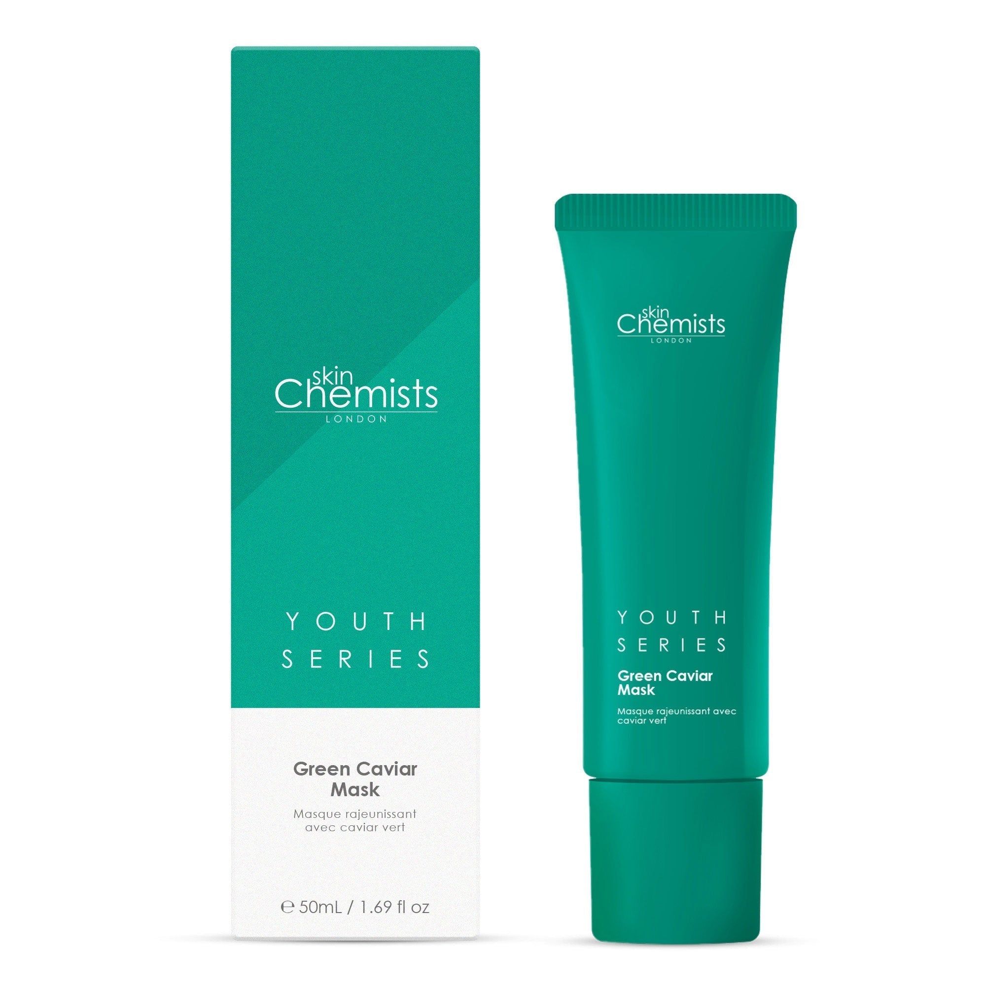 skinChemists Youth Series Green Caviar Mask 50ml x 2 Duo Pack
