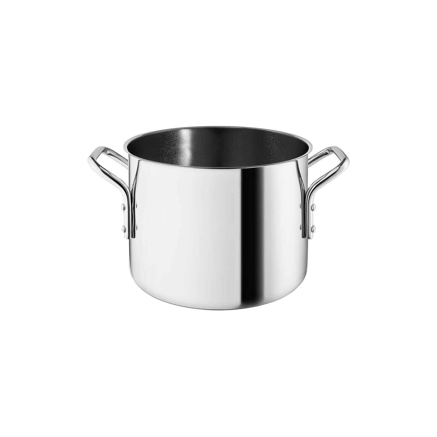 Stainless Steel Gryde keramisk Slip-Let&reg; bel&aelig;gning 2,2 L