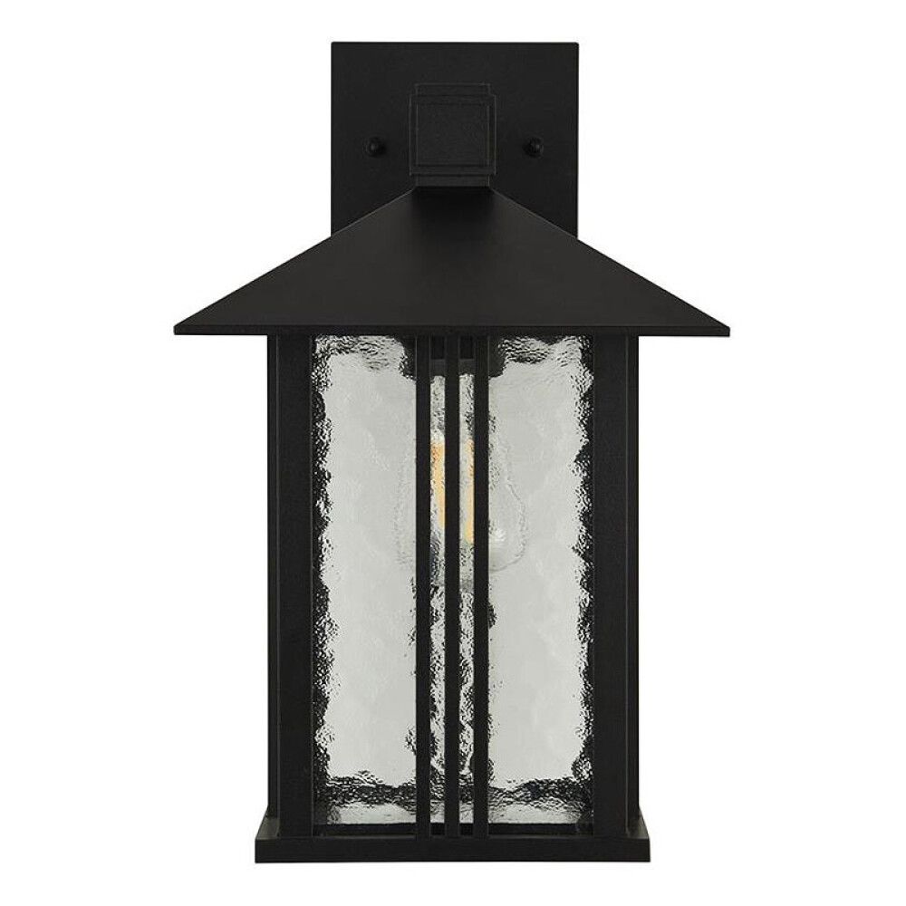VEGGLAMPE SEARCHLIGHT VENICE SVART