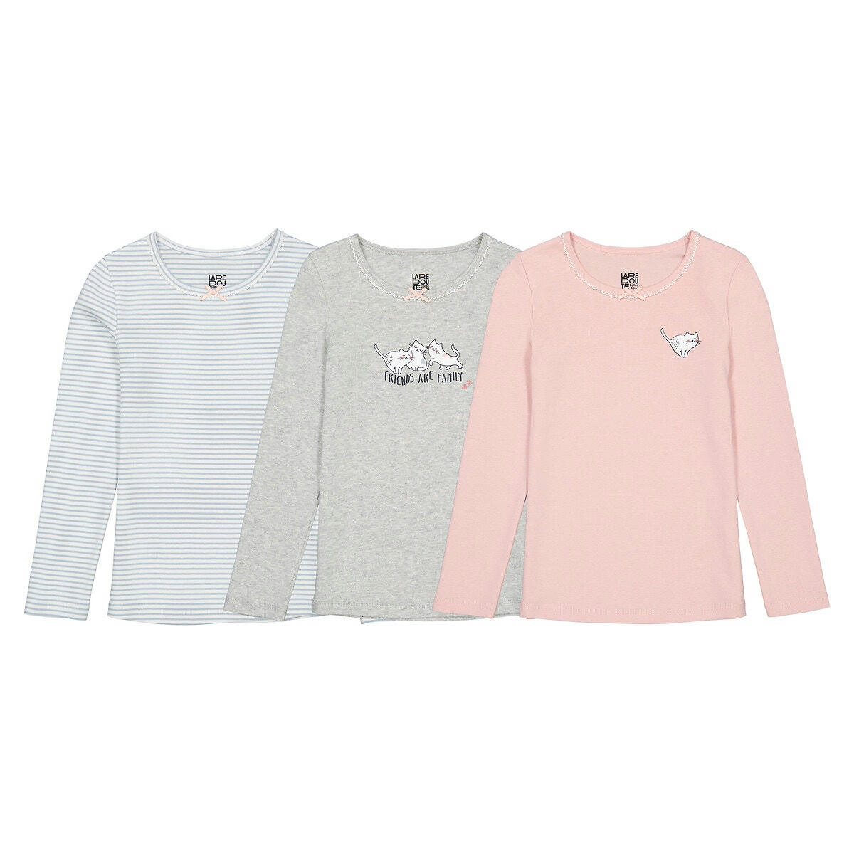 Lot de 3 maillots de corps en côte