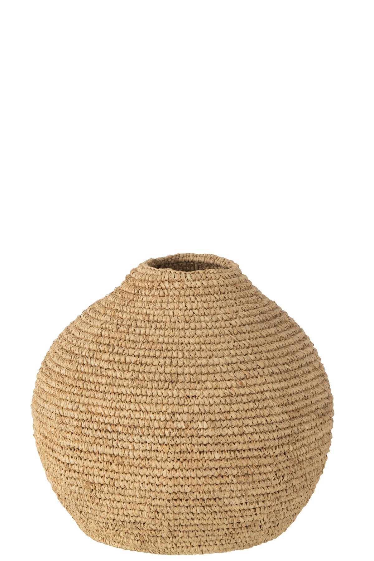 J-Line vaas Rond - gras - naturel - Ø 44 cm