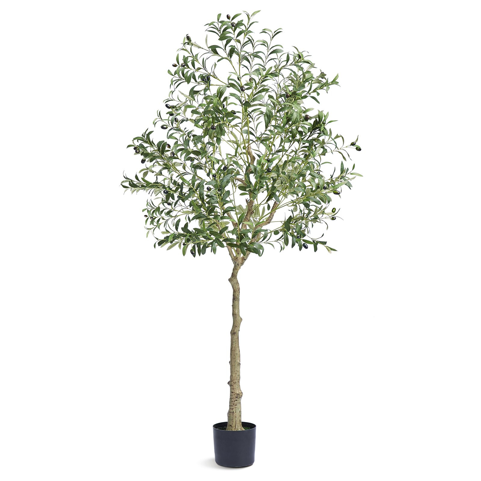 Drzewo oliwne sztuczne drzewko ozdobne drzewo oliwka 179 cm