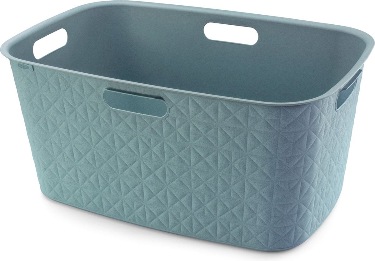 Curver Softex Wasmand - 45 liter - 57x37x27cm - Blauw