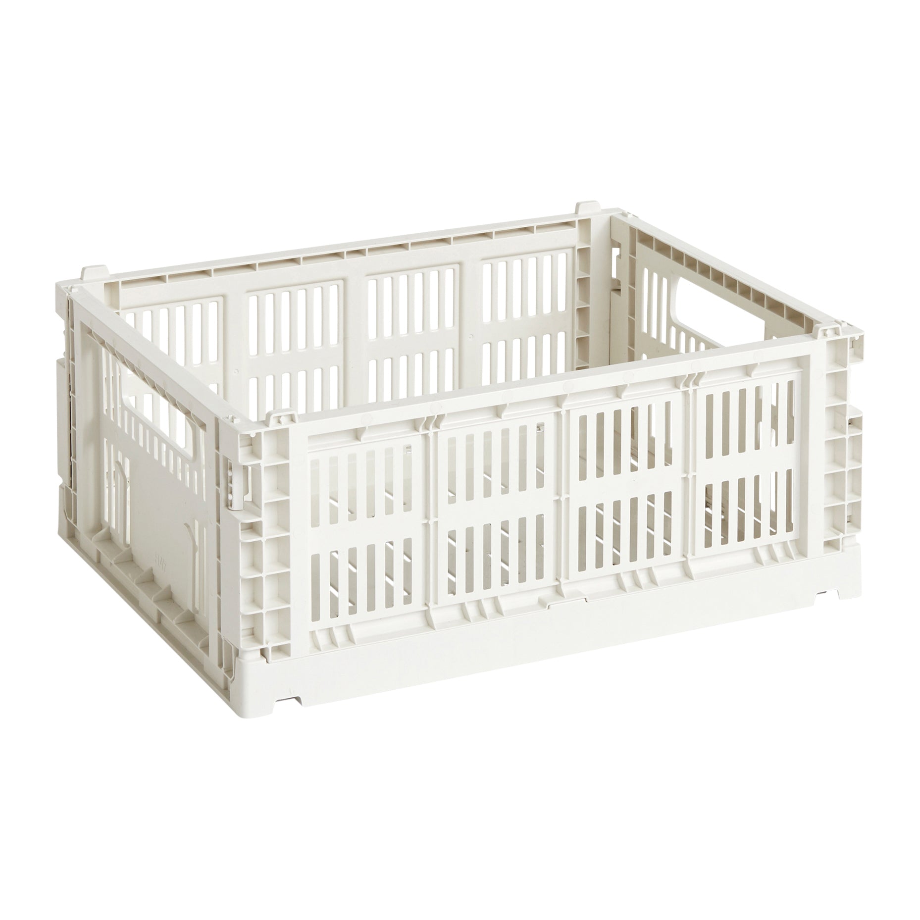 HAY Colour Crates Krat M - Rechthoekig - Off-White