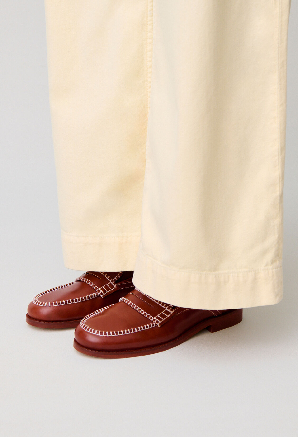 Mocassins cuir lisse