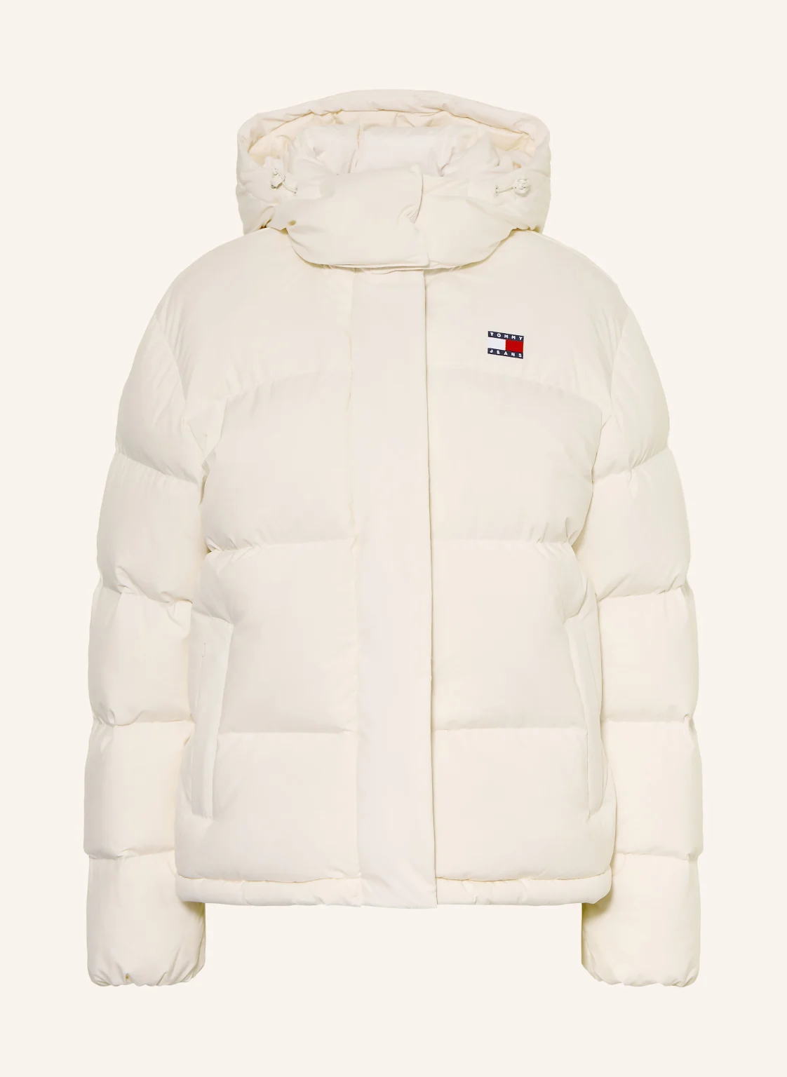 TOMMY JEANS Daunenjacke mit abnehmbarer Kapuze